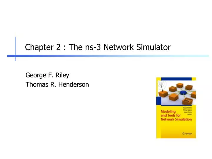 chapter 2 the ns 3 network simulator