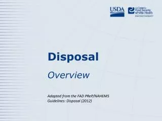 disposal