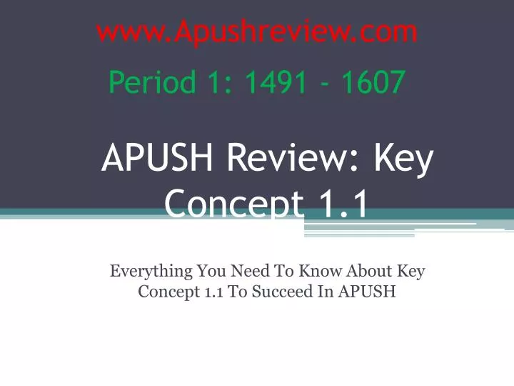 apush review key concept 1 1