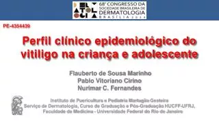 Flauberto de Sousa Marinho Pablo Vitoriano Cirino Nurimar C. Fernandes