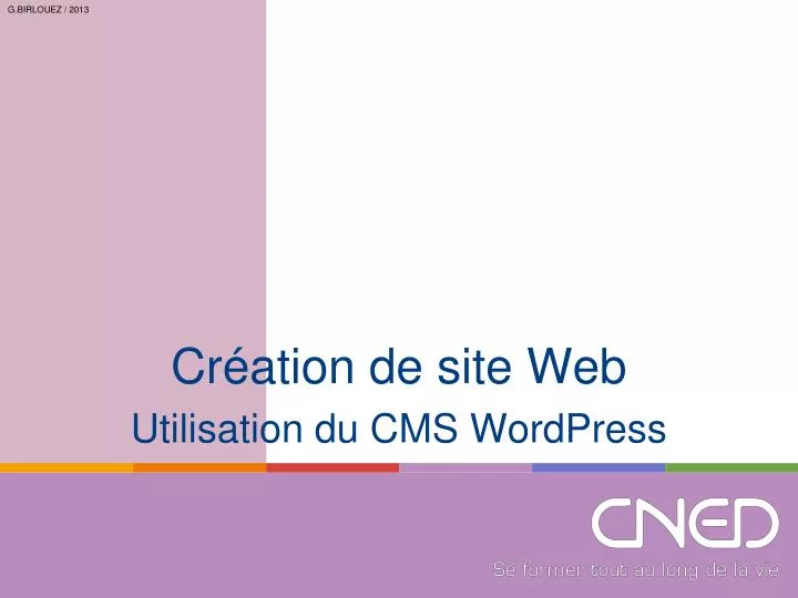 cr ation de site web