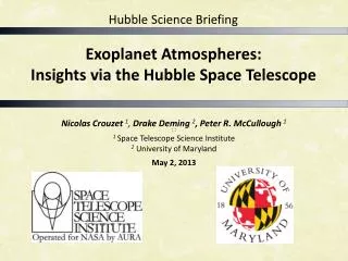 Exoplanet Atmospheres: Insights via the Hubble Space Telescope