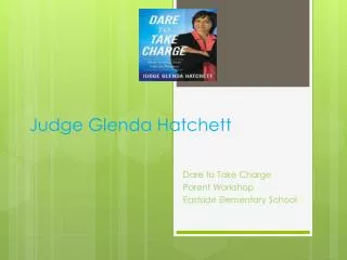 Judge Glenda Hatchett