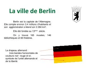 la ville de berlin