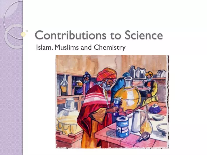 contributions to science