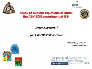 Study of nuclear equations of state: the ASY-EOS experiment at GSI
