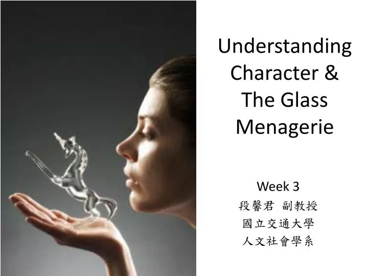 understanding character the glass menagerie