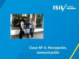 clase n 3 percepci n comunicaci n