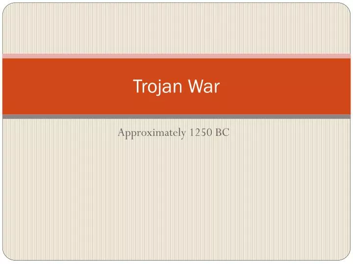 trojan war