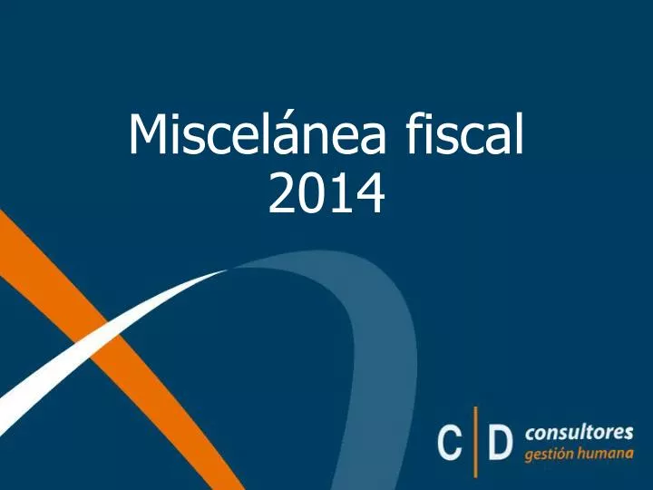 miscel nea fiscal 2014