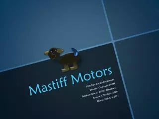 Mastiff Motors