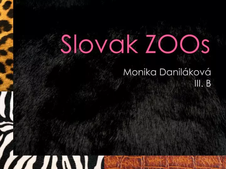 slovak zoos