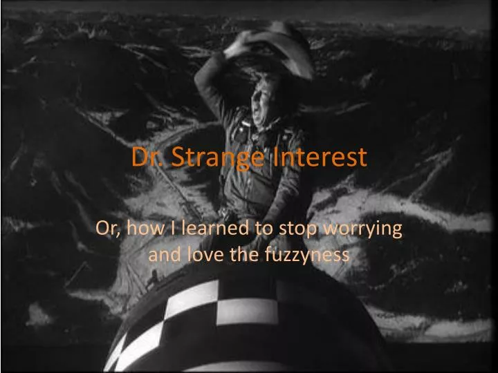 dr strange interest