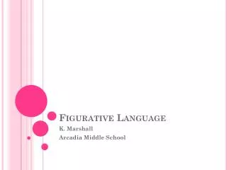 figurative language