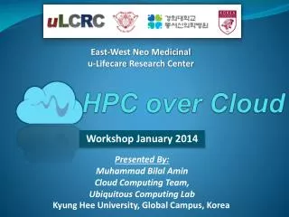 HPC over Cloud