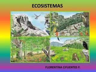 ecosistemas