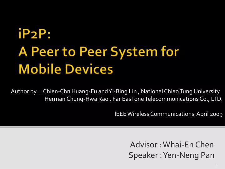 advisor whai en chen speaker yen neng pan