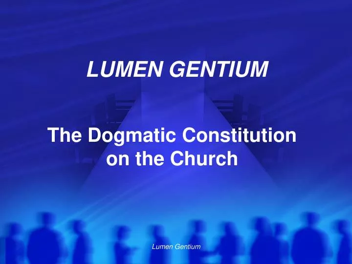 lumen gentium