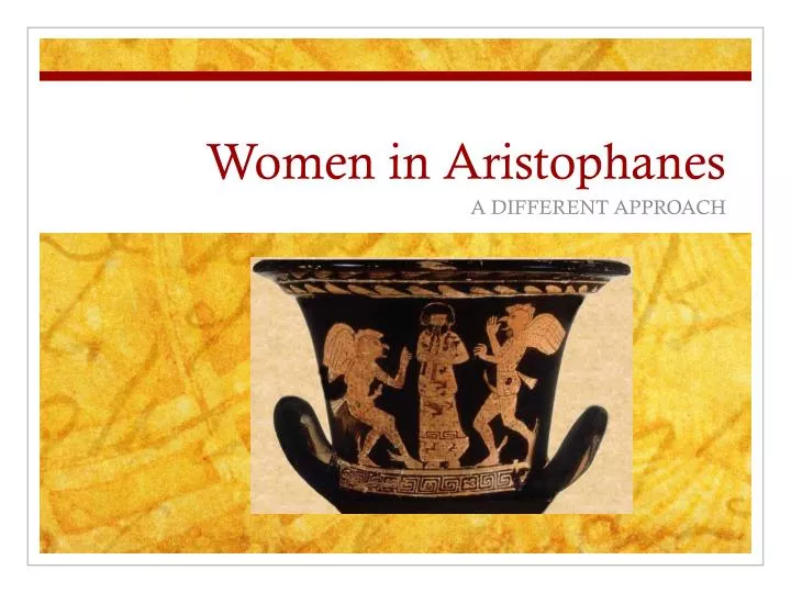 women in aristophanes