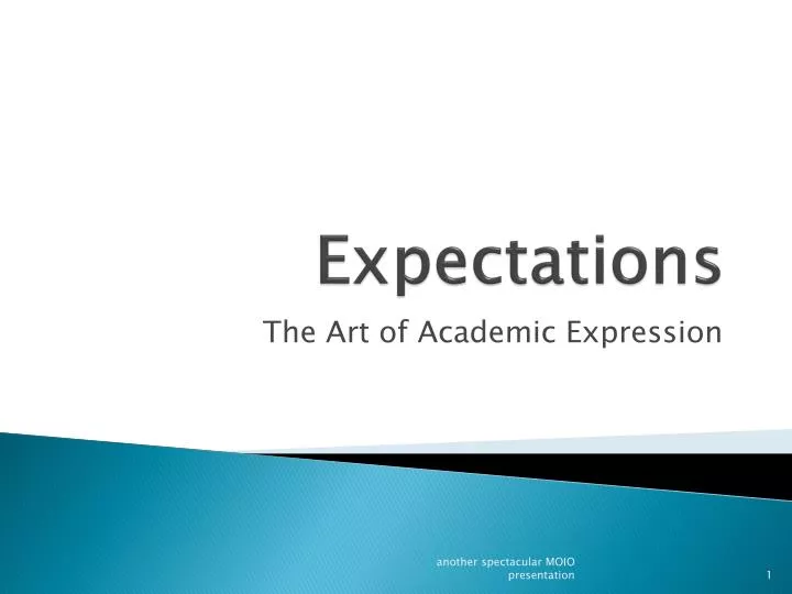 expectations