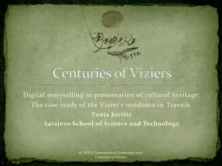 Centuries of Viziers