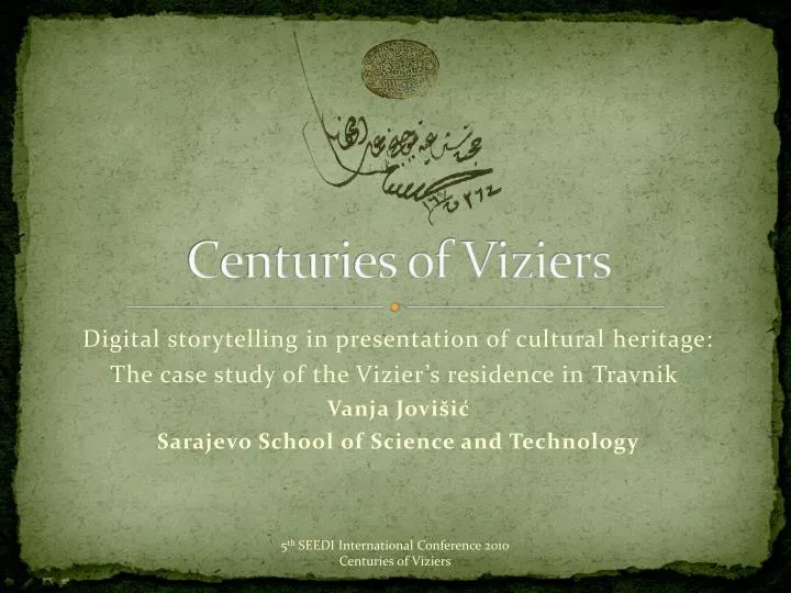 centuries of viziers