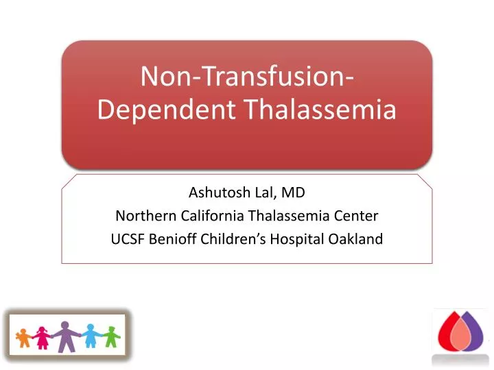 non transfusion dependent thalassemia