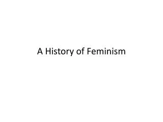 A History of Feminism