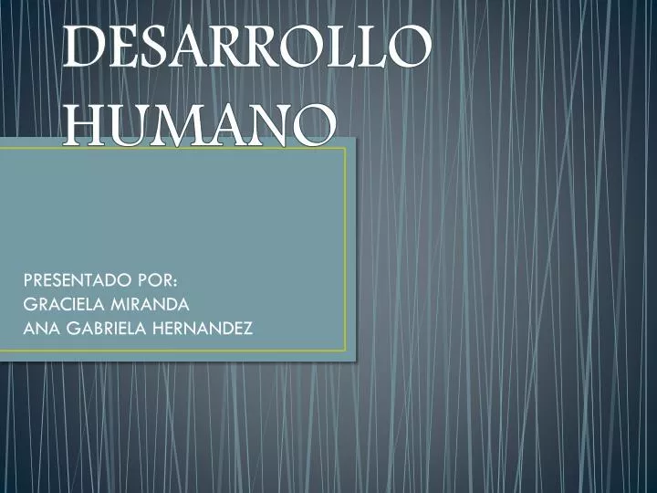 desarrollo humano