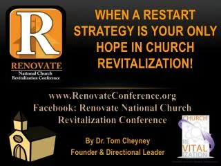 When a Restart Strategy is Your Only HOPE in Church Revitalization!
