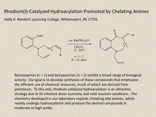 Rhodium(I)-Catalyzed Hydroacylation Promoted by Chelating Amines