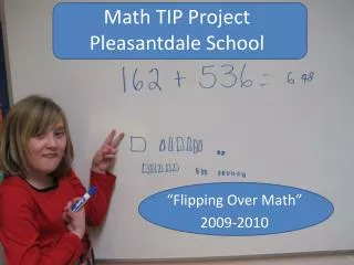 Math TIP Project Pleasantdale School