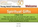 PPT - Spiritual Gifts. PowerPoint Presentation, Free Download - ID:9359347