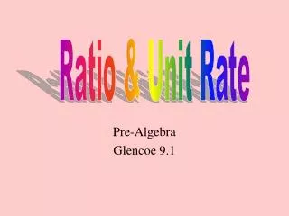 Pre-Algebra Glencoe 9.1