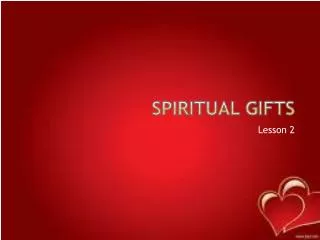 spiritual gifts