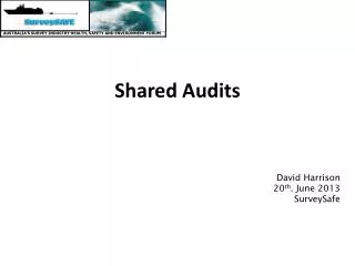 Shared Audits