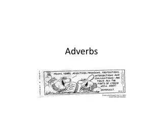 adverbs
