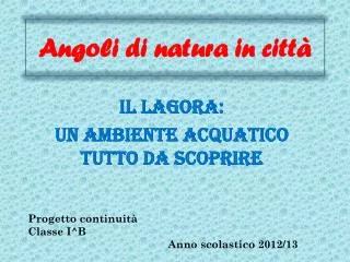 Angoli di natura in città