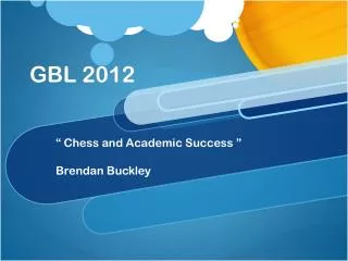 GBL 2012