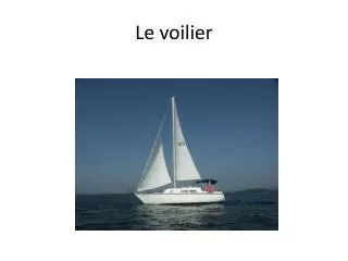 le voilier
