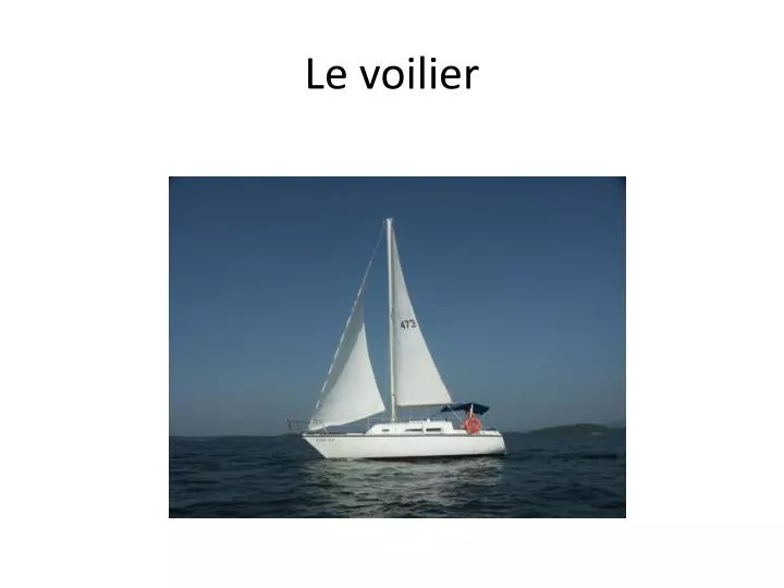 le voilier