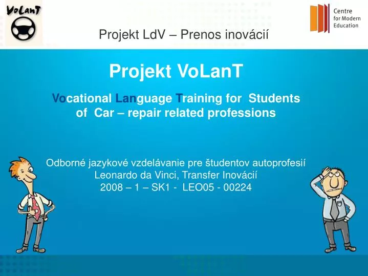 projekt ldv prenos inov ci