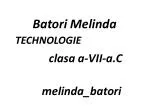 Batori Melinda - slide 1