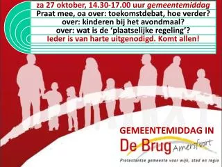 gemeentemiddag in