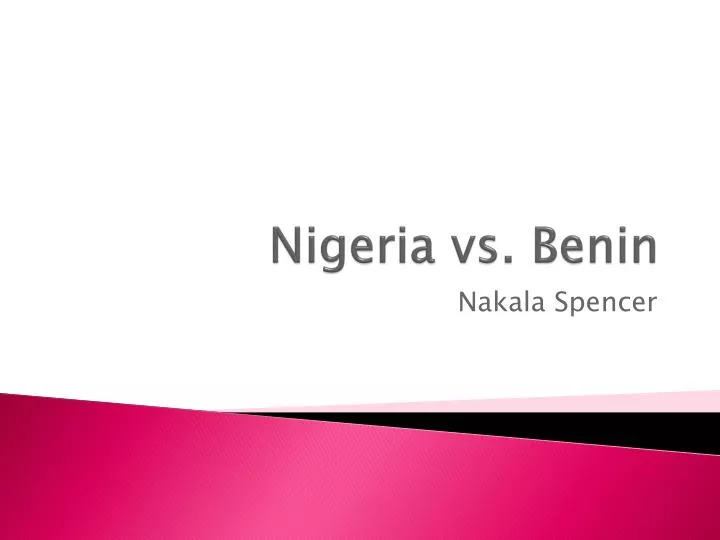 nigeria vs benin