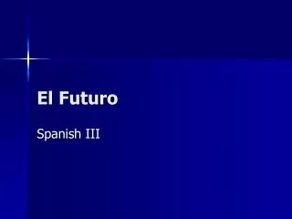 el futuro