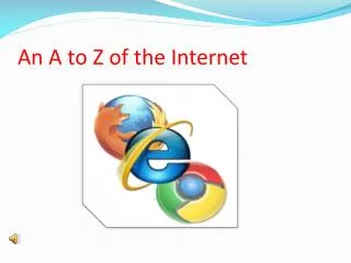 An A to Z of the Internet