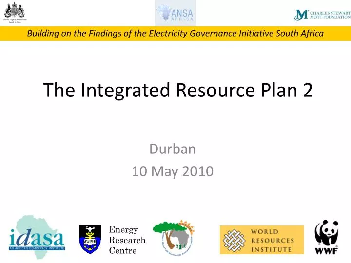 the integrated resource plan 2