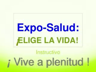 expo salud