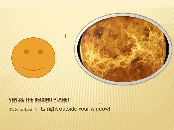 venus the second planet